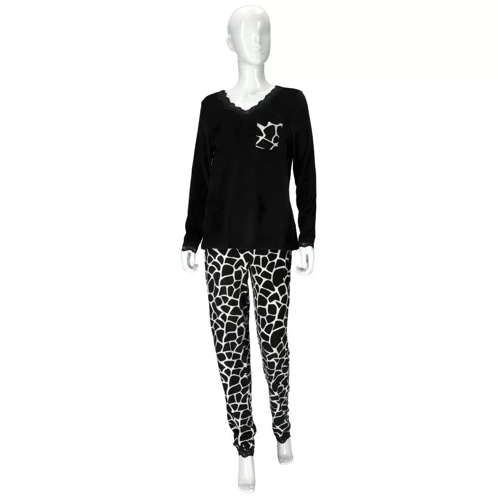 Women's pajama CT6028 - BLACK - ModaServerPro